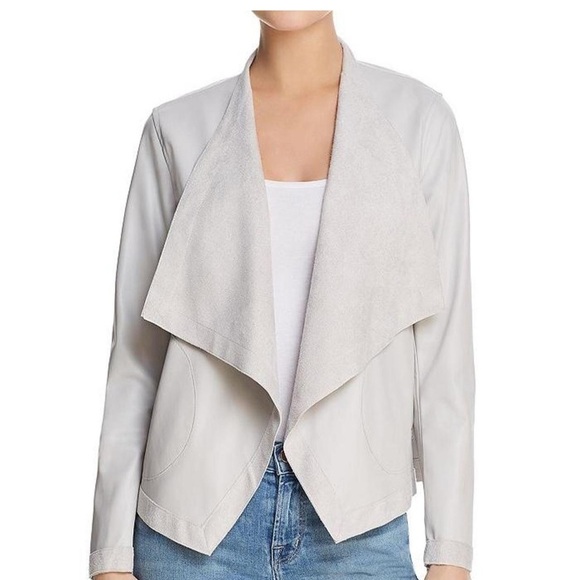 BB Dakota Jackets & Blazers - BB Dakota Women's Grey and Cream Jacket Small